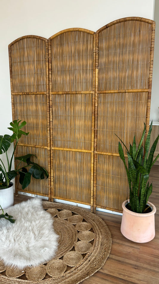 Rattan Room Divider