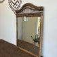 Brown Rattan Wall Mirror