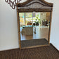 Brown Rattan Wall Mirror