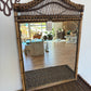 Brown Rattan Wall Mirror