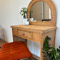 Wicker Vanity