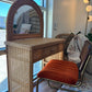 Wicker Vanity