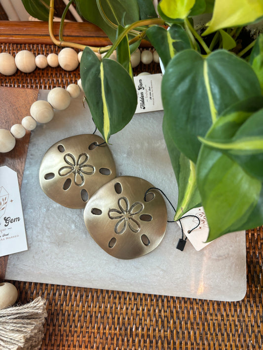 Brass Sand Dollar