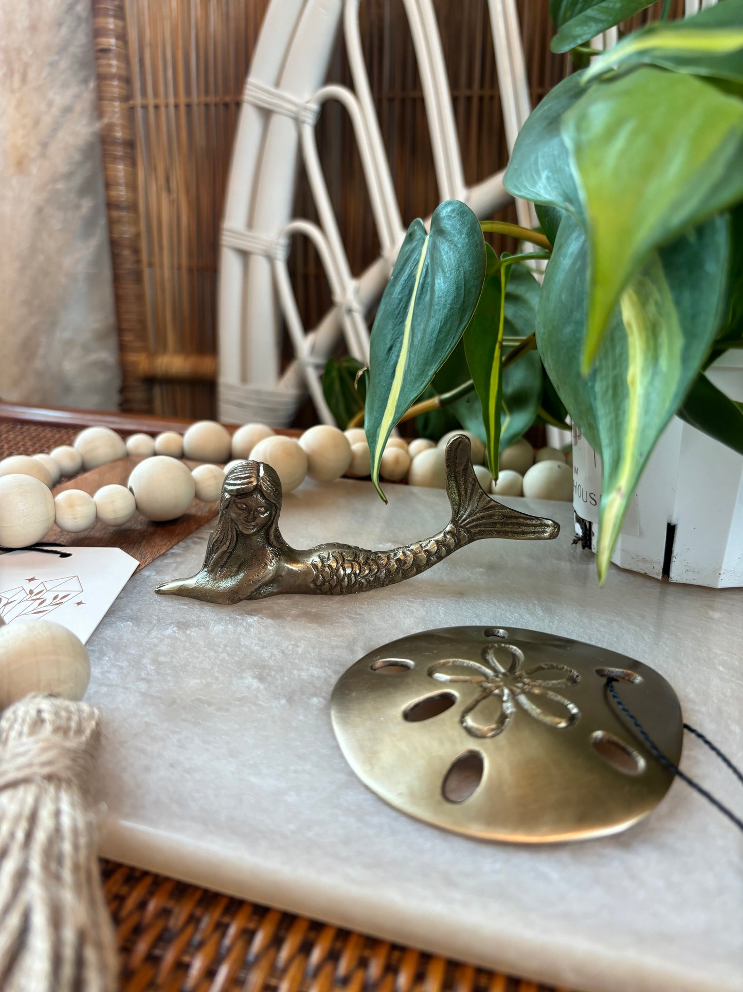 5" Brass Mermaid