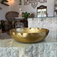 Oversized Golden Bowl