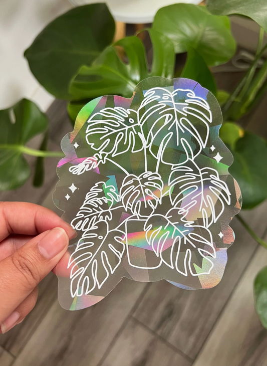 Monstera Suncatcher