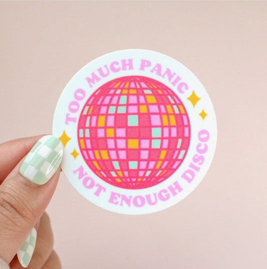 Not Enough Disco Sticker